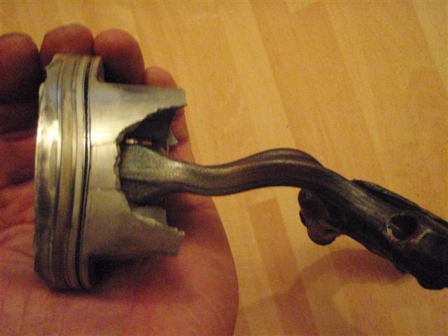 bent busa piston and rod